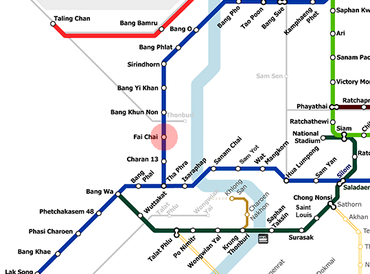 Fai Chai station map