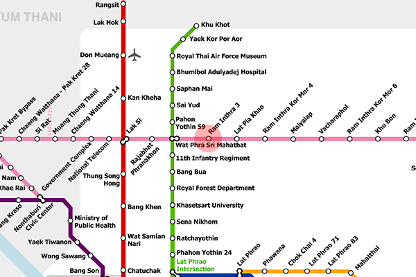 Ram Inthra 3 station map