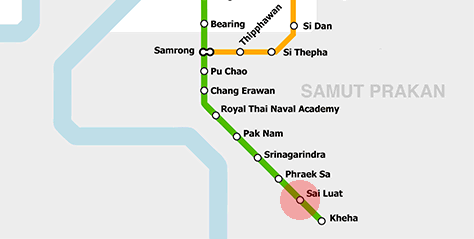 Sai Luat station map