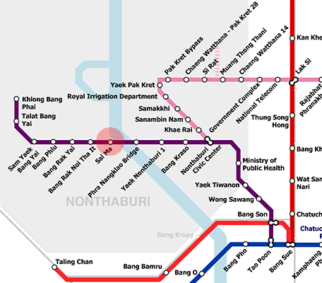 Sai Ma station map