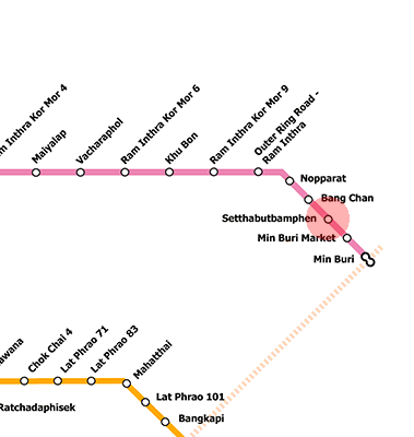Setthabutbamphen station map