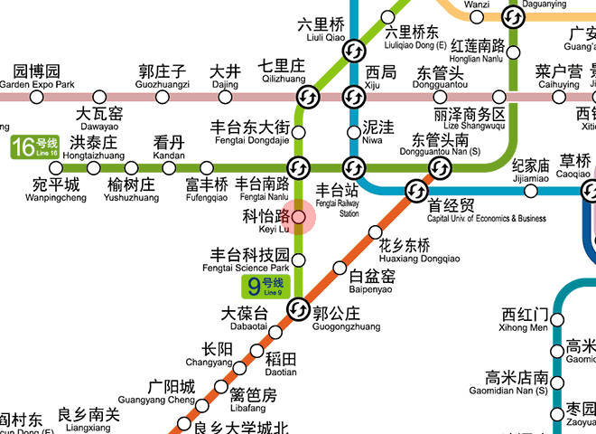 Keyi Lu station map