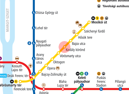 Kodaly korond station map