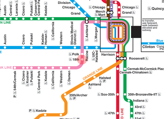 18th station map