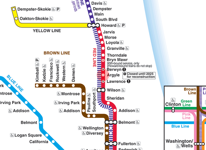 Argyle station map