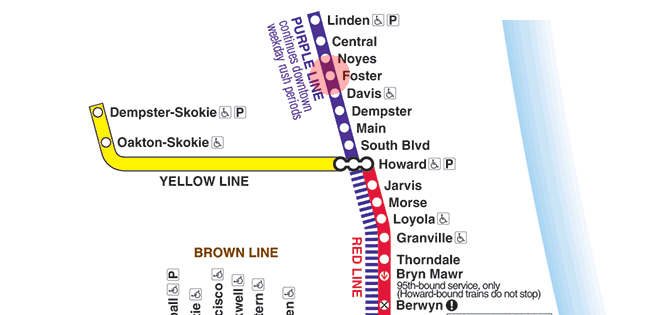 Foster station map