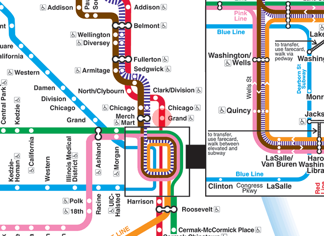 Grand station map
