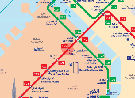 ADCB station map