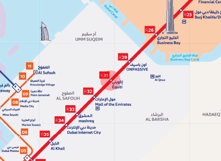 Equiti station map