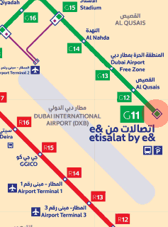 Etisalat by e& station map