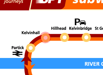 Kelvinhall station map