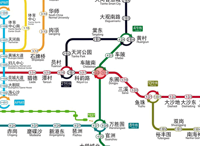 Chebeinan station map