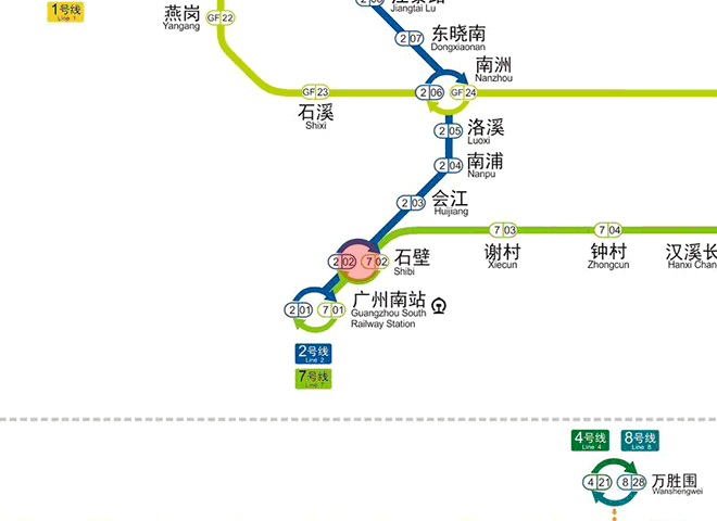 Shibi station map