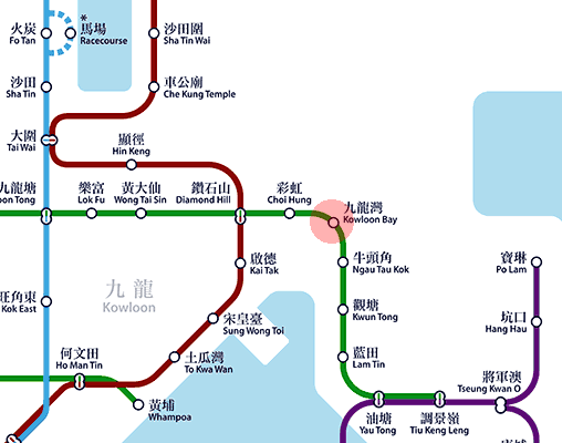 Kowloon Bay station map