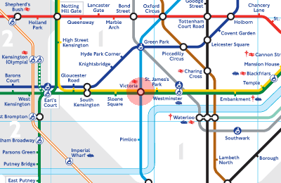 Victoria Station London Maps