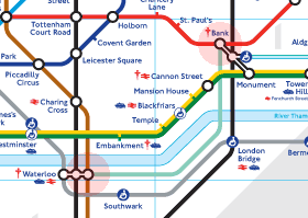 Waterloo london map