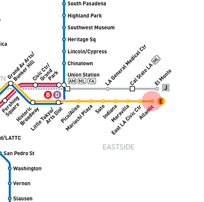 Atlantic station map