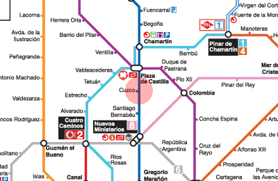 Cuzco station map
