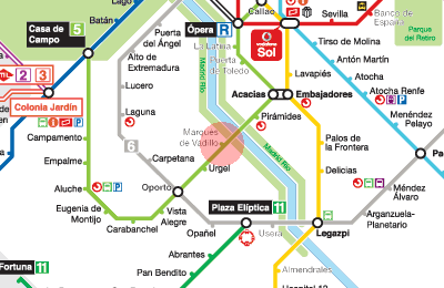 Marques de Vadillo station map