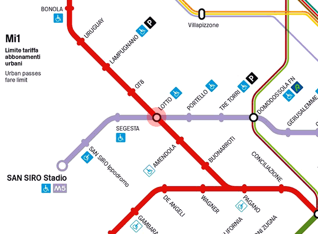 Lotto station map