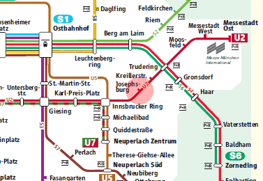 Josephsburg station map
