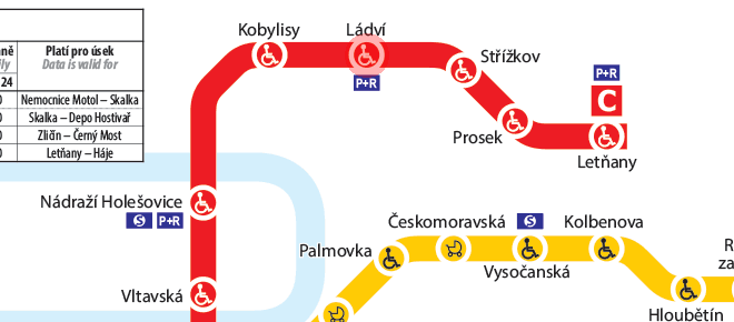 Ladvi station map