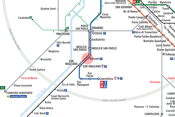 Marconi station map