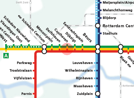 Coolhaven station map