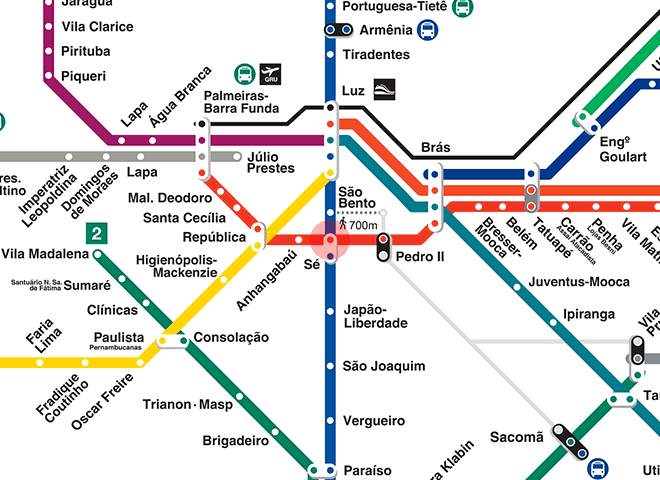 Se station map