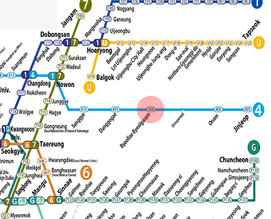 ByeollaeByeolgaram station map