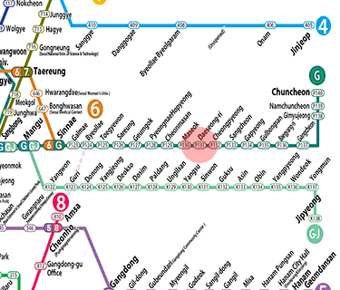 Daeseong-ri station map