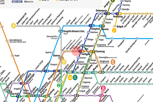 Dolgoji station map