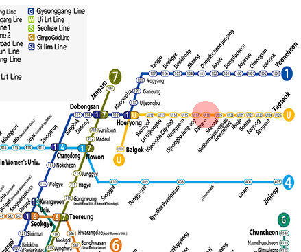 Dongo station map