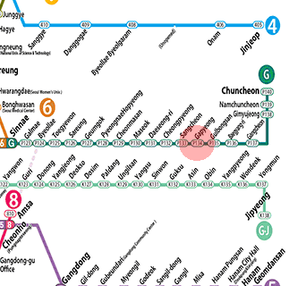 Gapyeong station map