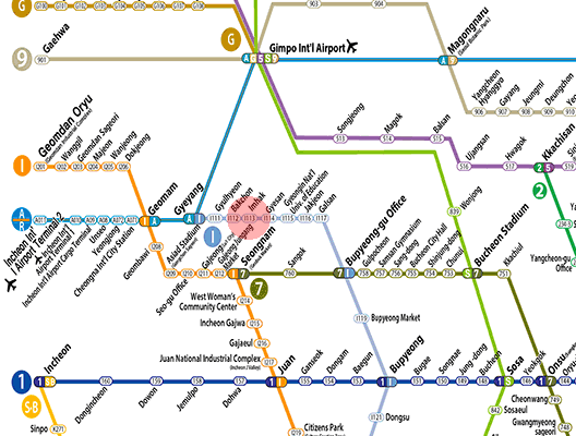 Imhak station map