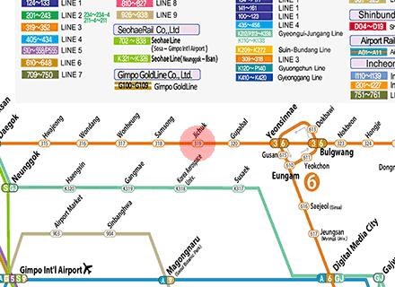 Jichuk station map
