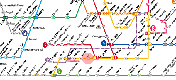 Ori station map