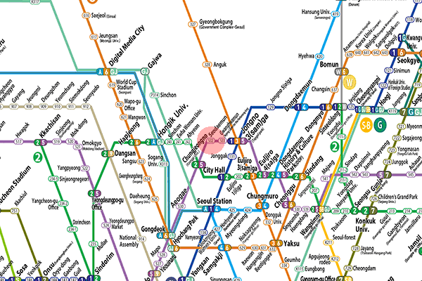 Seodaemun station map