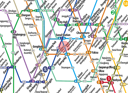 Sookmyung Women's University station map
