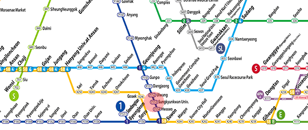 Sungkyunkwan University station map