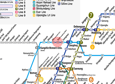Suyu station map