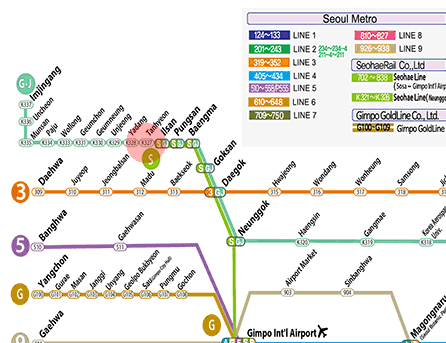 Tanhyeon station map