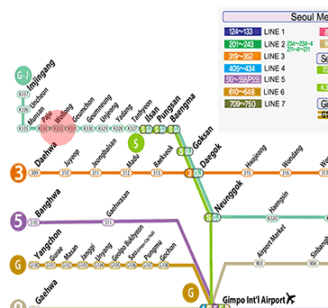 Wollong station map