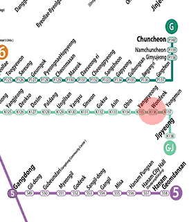 Wondeok station map