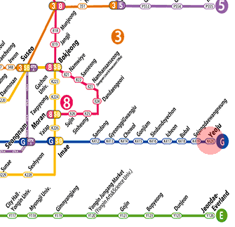 Yeoju station map