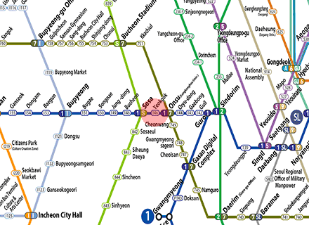 Yeokgok station map
