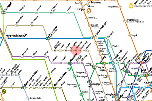 Yeomchang station map