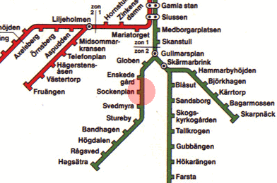 Sockenplan station map