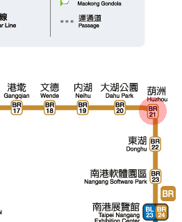 Huzhou station map