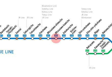 Mitsuzawa-kamicho station map